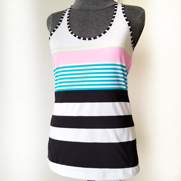 Lululemon 2014 Seawheeze CRB Stripe Tank